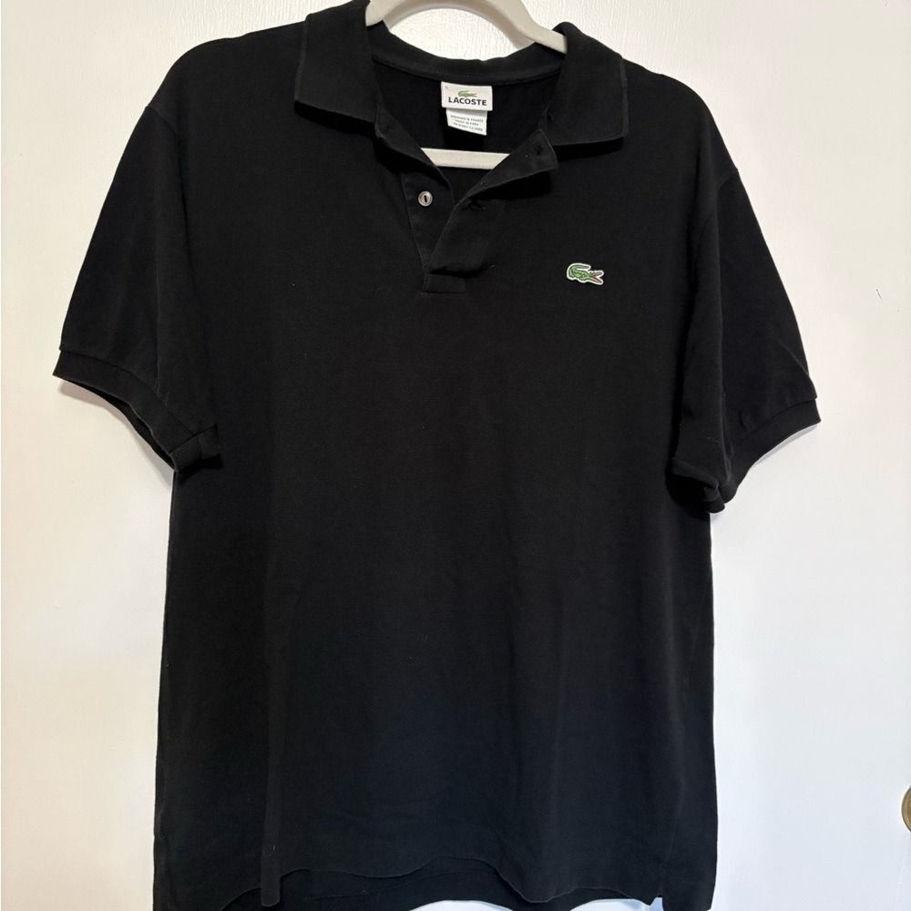 Lacoste Men's Polo Shirt in Black